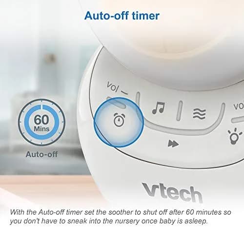 VTech Myla The Monkey Baby Sleep Soother with White Noise Machine | Rechargeable Battery thumbnail 8