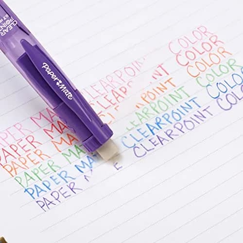 Paper Mate Clearpoint Mechanical Pencils 0.7mm | Vibrant Erasable Color Lead, Refillable, Comfortable Grip (70-120 chars) thumbnail 9