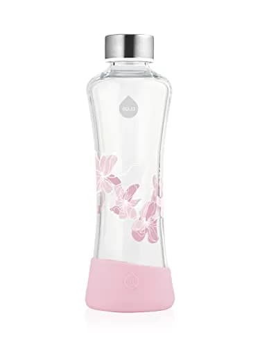 EQUA Monstera Water Bottle 550ml (18.6 oz) | Borosilicate Glass for Hot & Cold Drinks thumbnail 1