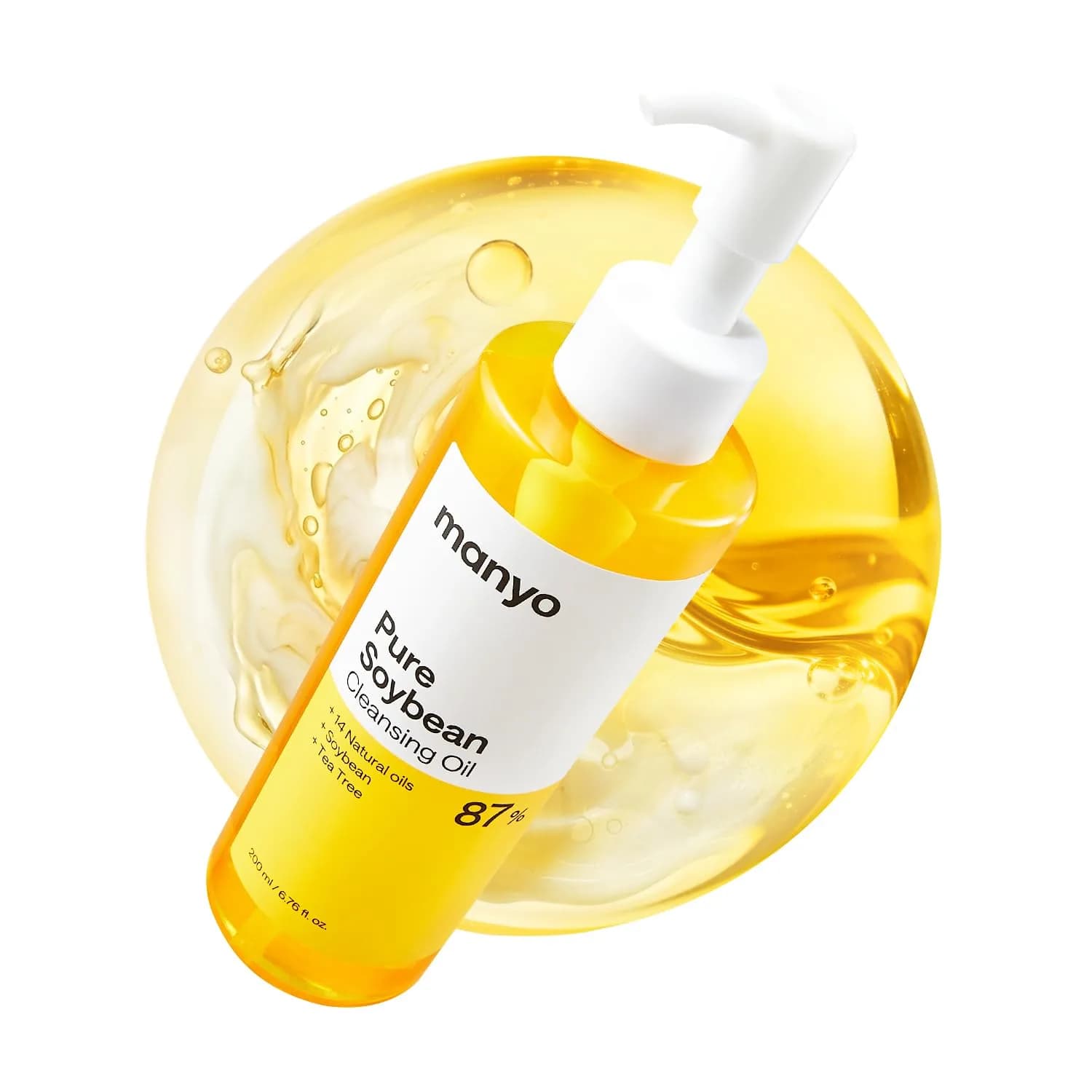 MANYO Pure Cleansing Oil 200ml (6.76 fl oz) | Deep Pore Cleanser for All Skin Types