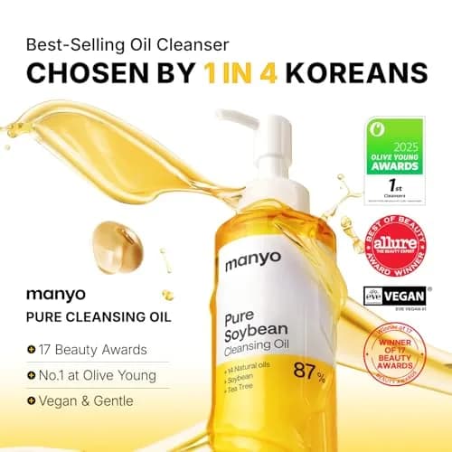 MANYO Pure Cleansing Oil 200ml (6.76 fl oz) | Deep Pore Cleanser for All Skin Types thumbnail 2