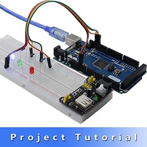 Ardest Complete Arduino Mega2560 Starter Kit | 33+ Projects, LCD1602, Sensors, Breadboard, Tutorial thumbnail 4