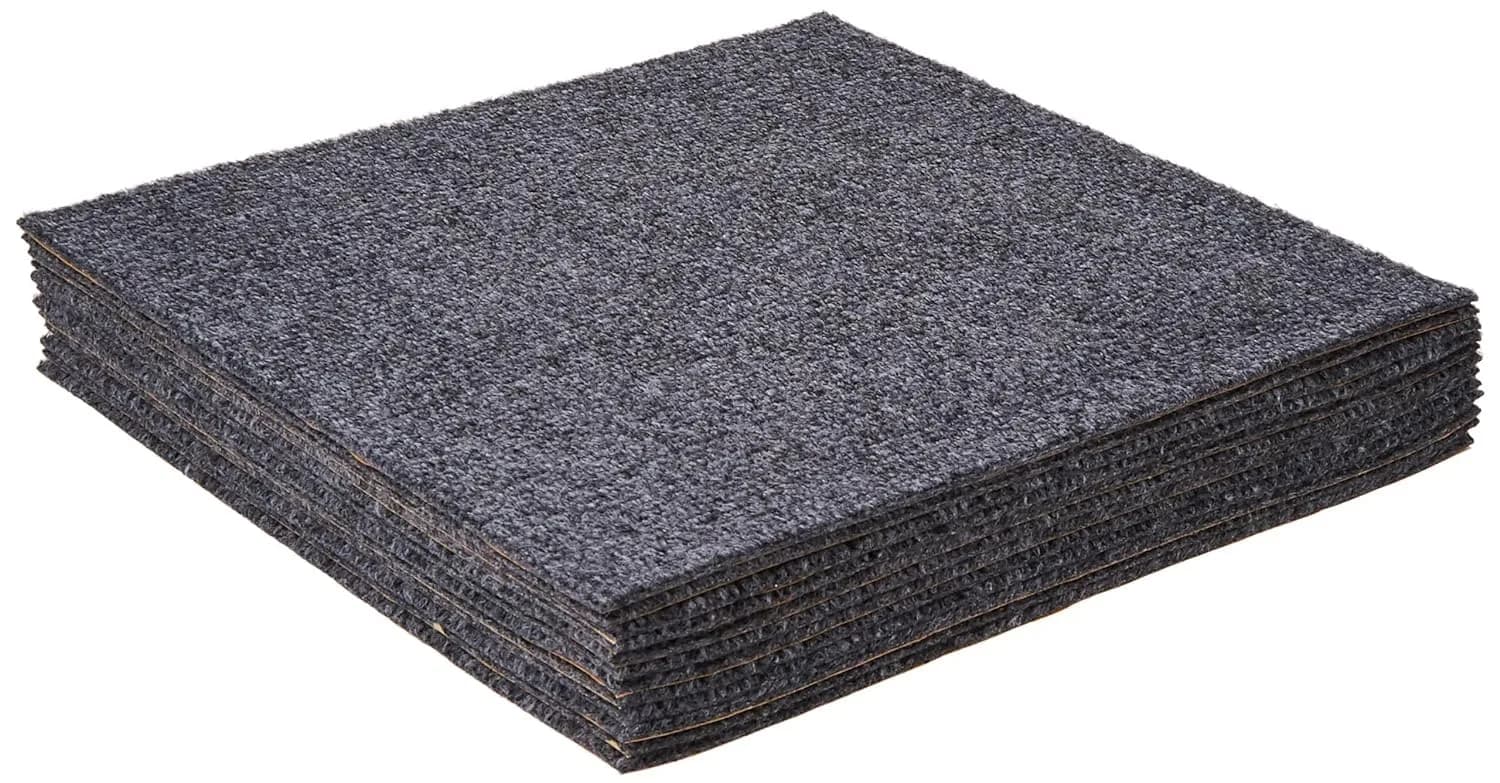 Nexus Peel & Stick Carpet Tiles, 12-Pack, 30cm x 30cm (12" x 12") | Easy DIY Flooring for Homes & Offices - main product image