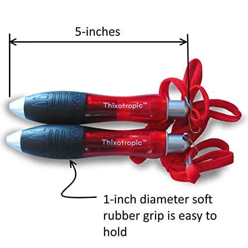 Thixotropic HEAVY Super Big Fat Weighted Pen Twin Pack | 25.4mm (1") Diameter, 99g (3.5oz) Weight thumbnail 2
