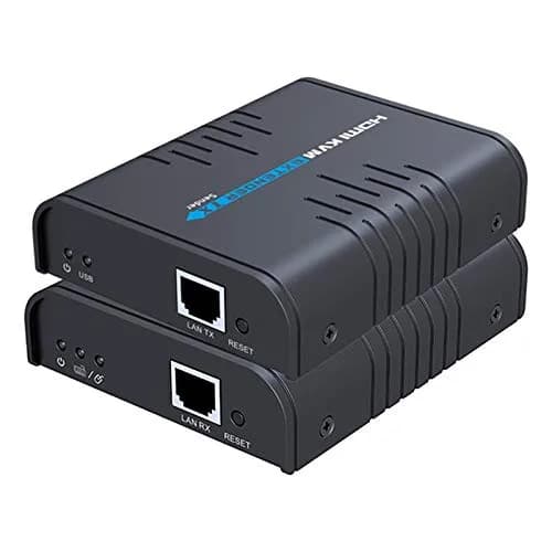 AGPTEK HDMI USB KVM Extender Up to 120m | Supports 1080p & USB Keyboard Mouse thumbnail 1