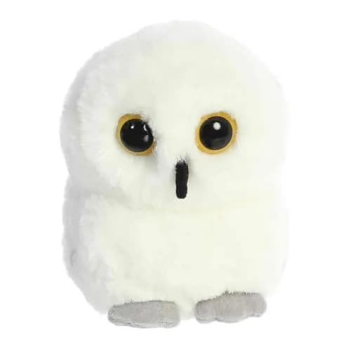 Aurora Rolly Pet 5" Hoot Owl Plush Toy for All Ages | Soft, Adorable & Stable for Play & Snuggling thumbnail 1