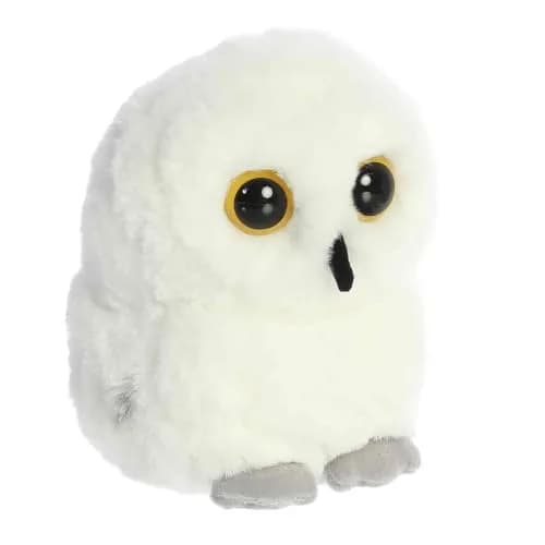 Aurora Rolly Pet 5" Hoot Owl Plush Toy for All Ages | Soft, Adorable & Stable for Play & Snuggling thumbnail 2