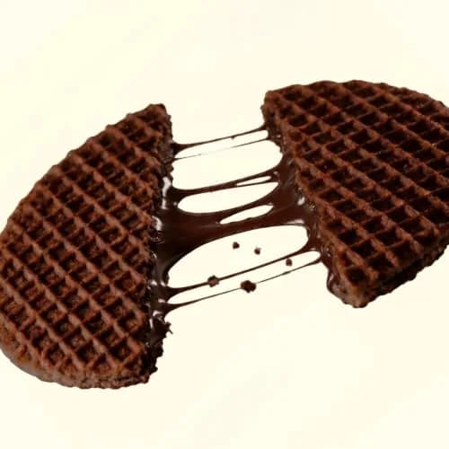 Rip Van Wafels Chocolate Brownie Stroopwafels | Low Sugar, Low Calorie Dutch Snack (1.16 oz, Pack of 12) thumbnail 7
