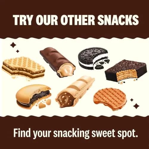 Rip Van Wafels Chocolate Brownie Stroopwafels | Low Sugar, Low Calorie Dutch Snack (1.16 oz, Pack of 12) thumbnail 8