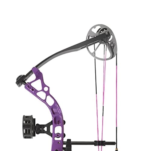 Diamond Archery Youth Atomic Bow Fully Adjustable 12-24" | 6-29 LBS Draw, 191 FPS, Left Hand, Black thumbnail 5