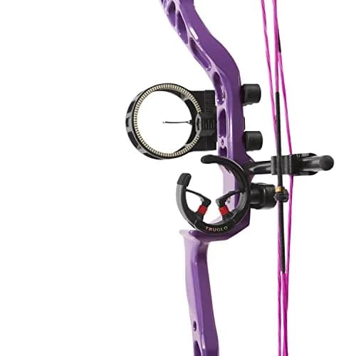 Diamond Archery Youth Atomic Bow Fully Adjustable 12-24" | 6-29 LBS Draw, 191 FPS, Left Hand, Black thumbnail 3
