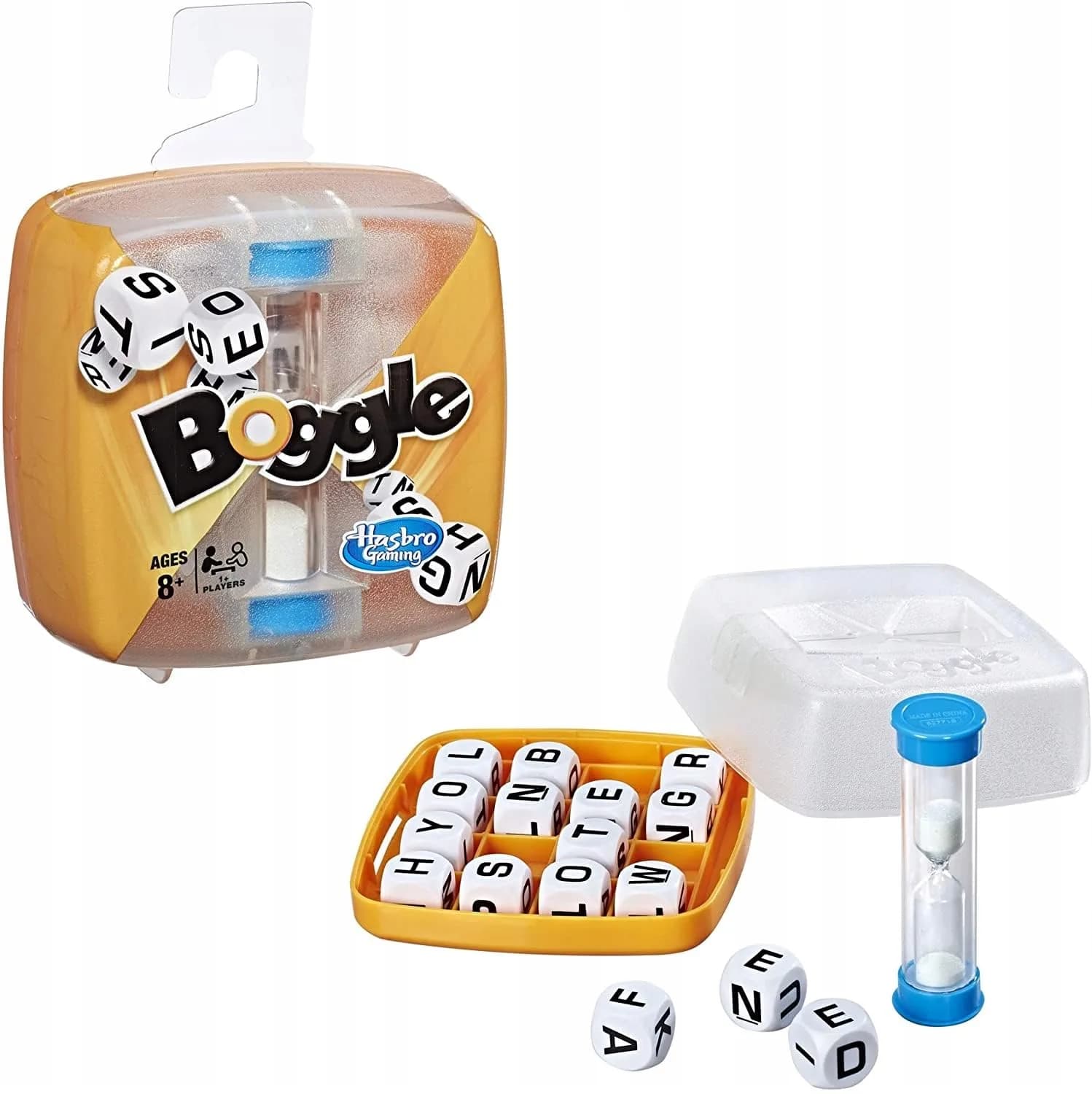 Hasbro Gaming Boggle Classic Game | Word Search Dice Game for Ages 8+ | 1-4 Players | Portable Travel Size - view 5