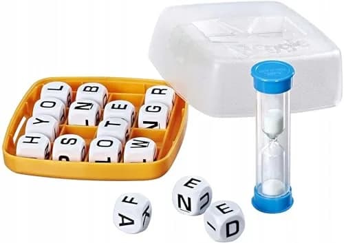 Hasbro Gaming Boggle Classic Game | Word Search Dice Game for Ages 8+ | 1-4 Players | Portable Travel Size thumbnail 6