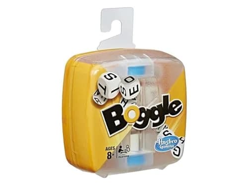 Hasbro Gaming Boggle Classic Game | Word Search Dice Game for Ages 8+ | 1-4 Players | Portable Travel Size thumbnail 1