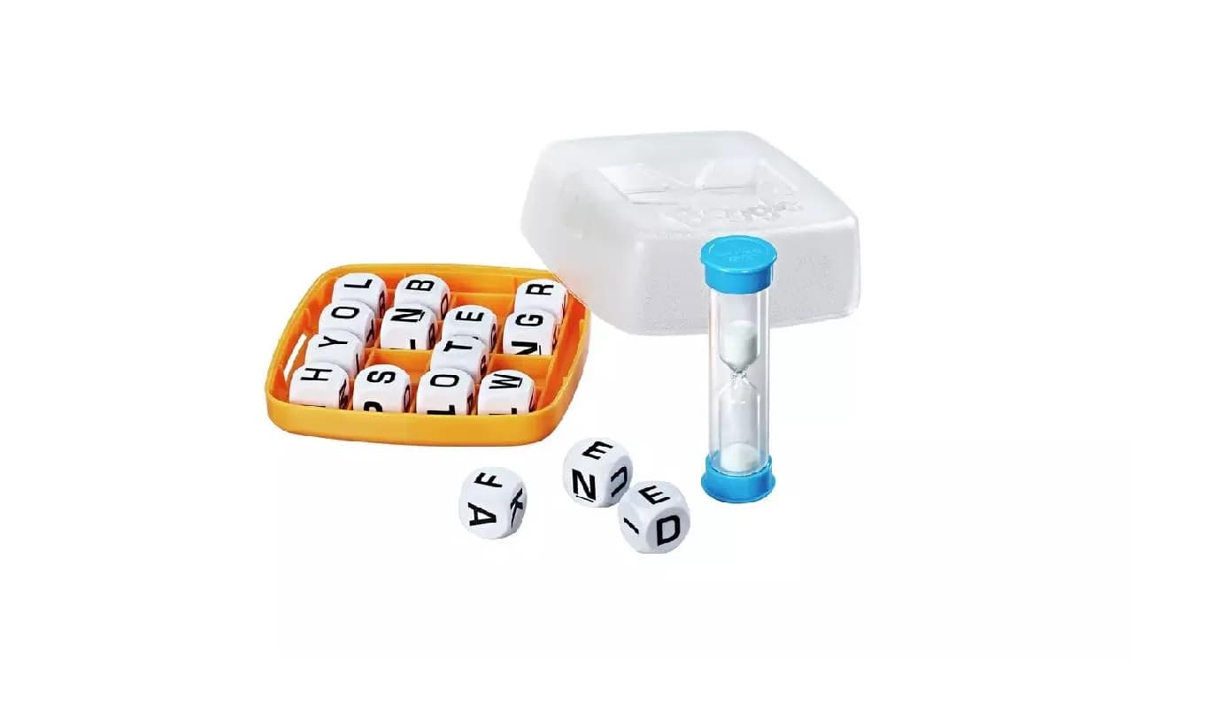 Hasbro Gaming Boggle Classic Game | Word Search Dice Game for Ages 8+ | 1-4 Players | Portable Travel Size - view 2