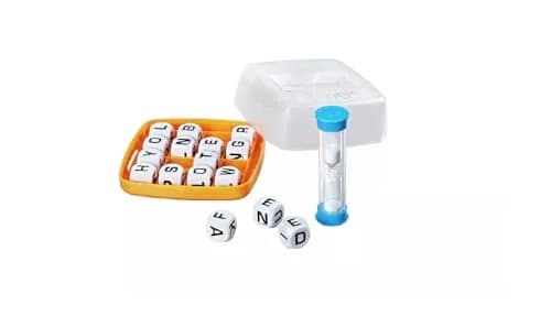 Hasbro Gaming Boggle Classic Game | Word Search Dice Game for Ages 8+ | 1-4 Players | Portable Travel Size thumbnail 2