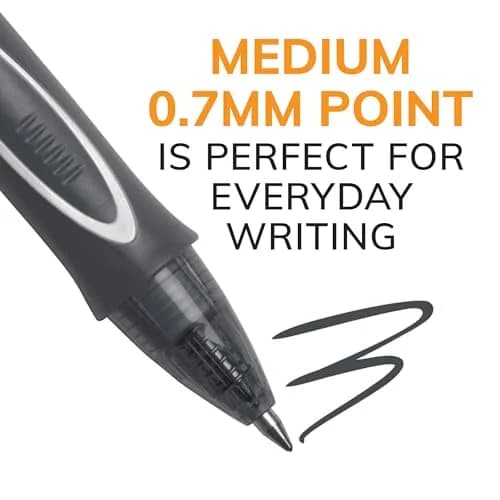 BIC Gel-ocity Quick Dry Fashion Retractable Gel Pens, Medium Point (0.7mm), 4-Count Set | Smooth Ink Flow thumbnail 2