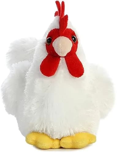 Aurora Mini Flopsie Chicken Plush Toy 10 cm (4") | Soft & Adorable Stuffed Animal thumbnail 2