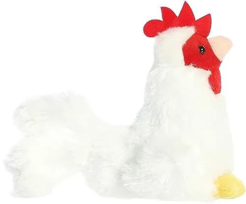 Aurora Mini Flopsie Chicken Plush Toy 10 cm (4") | Soft & Adorable Stuffed Animal thumbnail 4