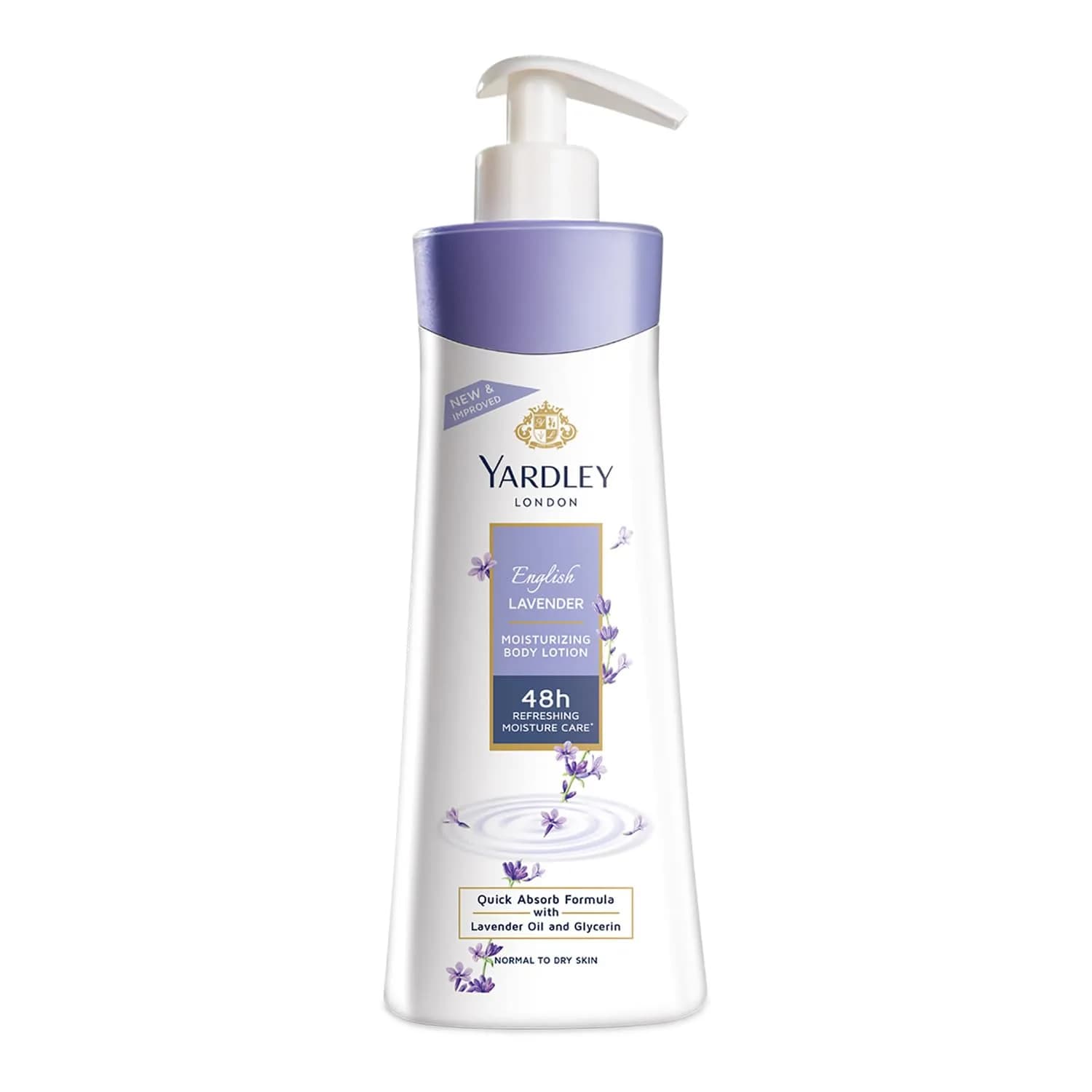 Yardley London English Lavender Hand & Body Lotion 400ml (13.5 Fl Oz) | Classic Fragrance & Hydration - main product image