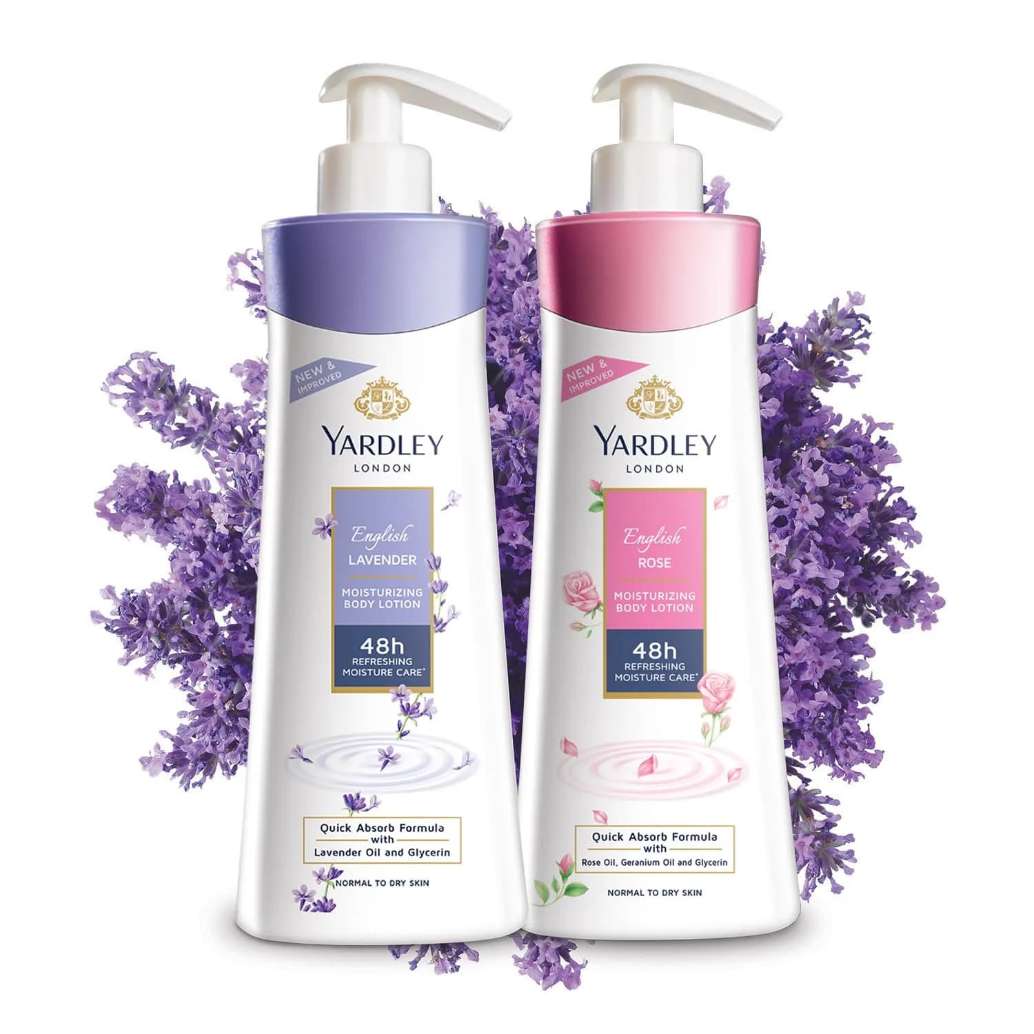 Yardley London English Lavender Hand & Body Lotion 400ml (13.5 Fl Oz) | Classic Fragrance & Hydration - view 8