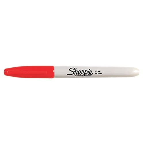 Sharpie Permanent Markers | Fine Tip | Black & Red | 2 Pack | Smooth Ink Flow thumbnail 9
