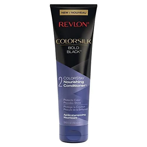 Revlon Colorsilk Care Conditioner, Black, 8.45 Fl Oz | Protects color & provides shine thumbnail 1
