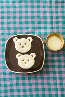 KOKUBO Cute Bear Bento Lunch Sandwich & Cookie Cutter | BPA Free, Made in Japan, 3" Bear Shape thumbnail 5