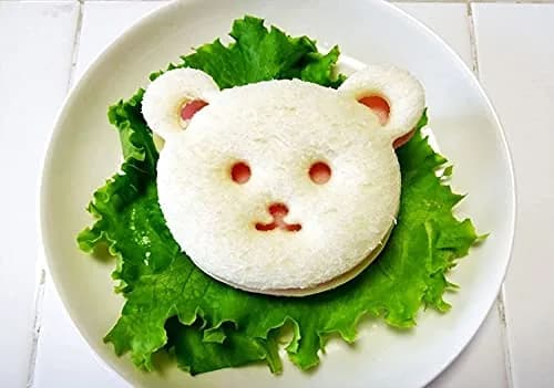 KOKUBO Cute Bear Bento Lunch Sandwich & Cookie Cutter | BPA Free, Made in Japan, 3" Bear Shape thumbnail 6