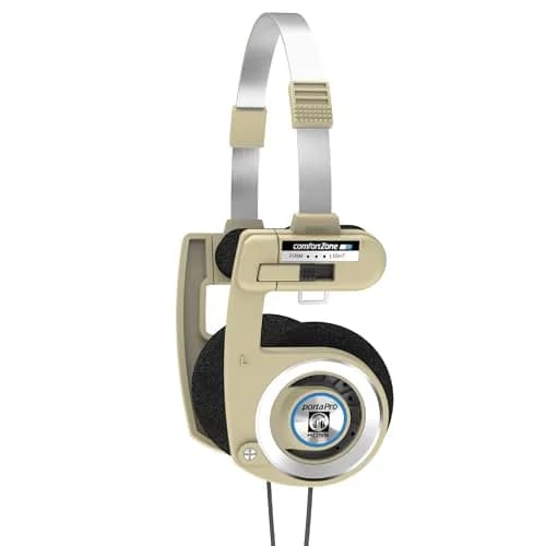 Koss Porta Pro Limited Edition On-Ear Headphones Rhythm Beige | Legendary Sound & Design with Inline Mic — Rhythm Beige