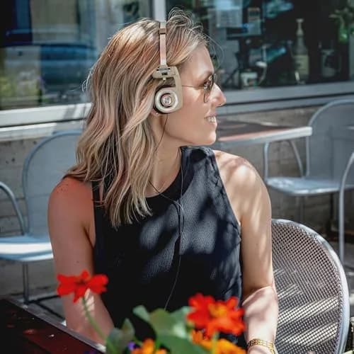Koss Porta Pro Limited Edition On-Ear Headphones Rhythm Beige | Legendary Sound & Design with Inline Mic thumbnail 4