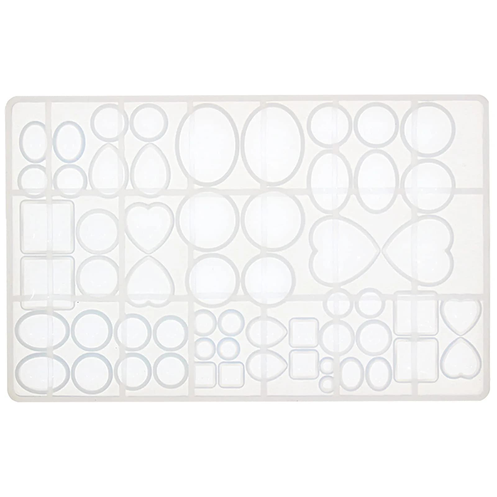 FUNSHOWCASE Large Silicone Jewelry Mold Set | 29 Designs, 58 Cavities for Resin, Clay, Pendant & Earring Making - view 2