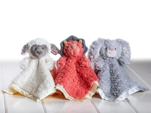 Mary Meyer Putty Nursery Lamb Character Blanket 33cm (13") | Soft Toy Lovey with Satin Lining thumbnail 2