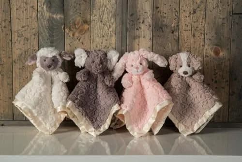 Mary Meyer Putty Nursery Lamb Character Blanket 33cm (13") | Soft Toy Lovey with Satin Lining thumbnail 3