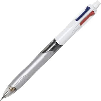 BIC 4-Color 3+1 Retractable Ballpoint Pen & Pencil 0.7mm | Smooth Ink Flow Writing Instrument thumbnail 4