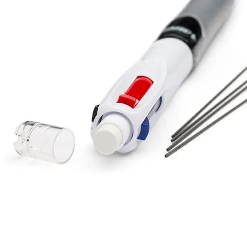 BIC 4-Color 3+1 Retractable Ballpoint Pen & Pencil 0.7mm | Smooth Ink Flow Writing Instrument thumbnail 5