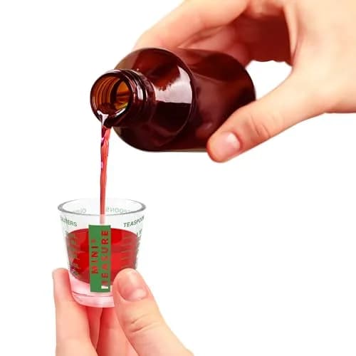 Kolder Mini Measure Heavy Glass, 20-Incremental Measurements | Precise Dry & Liquid Measuring Shot Glass thumbnail 7