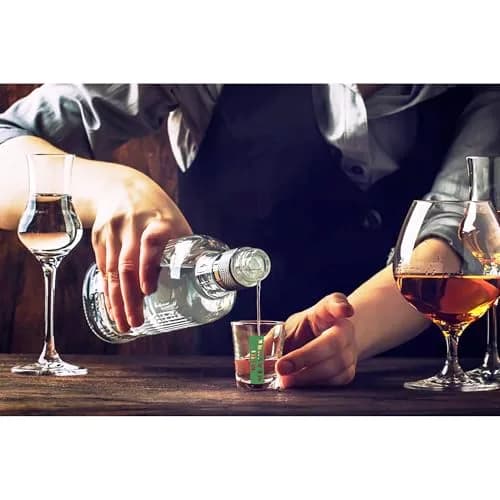 Kolder Mini Measure Heavy Glass, 20-Incremental Measurements | Precise Dry & Liquid Measuring Shot Glass thumbnail 8