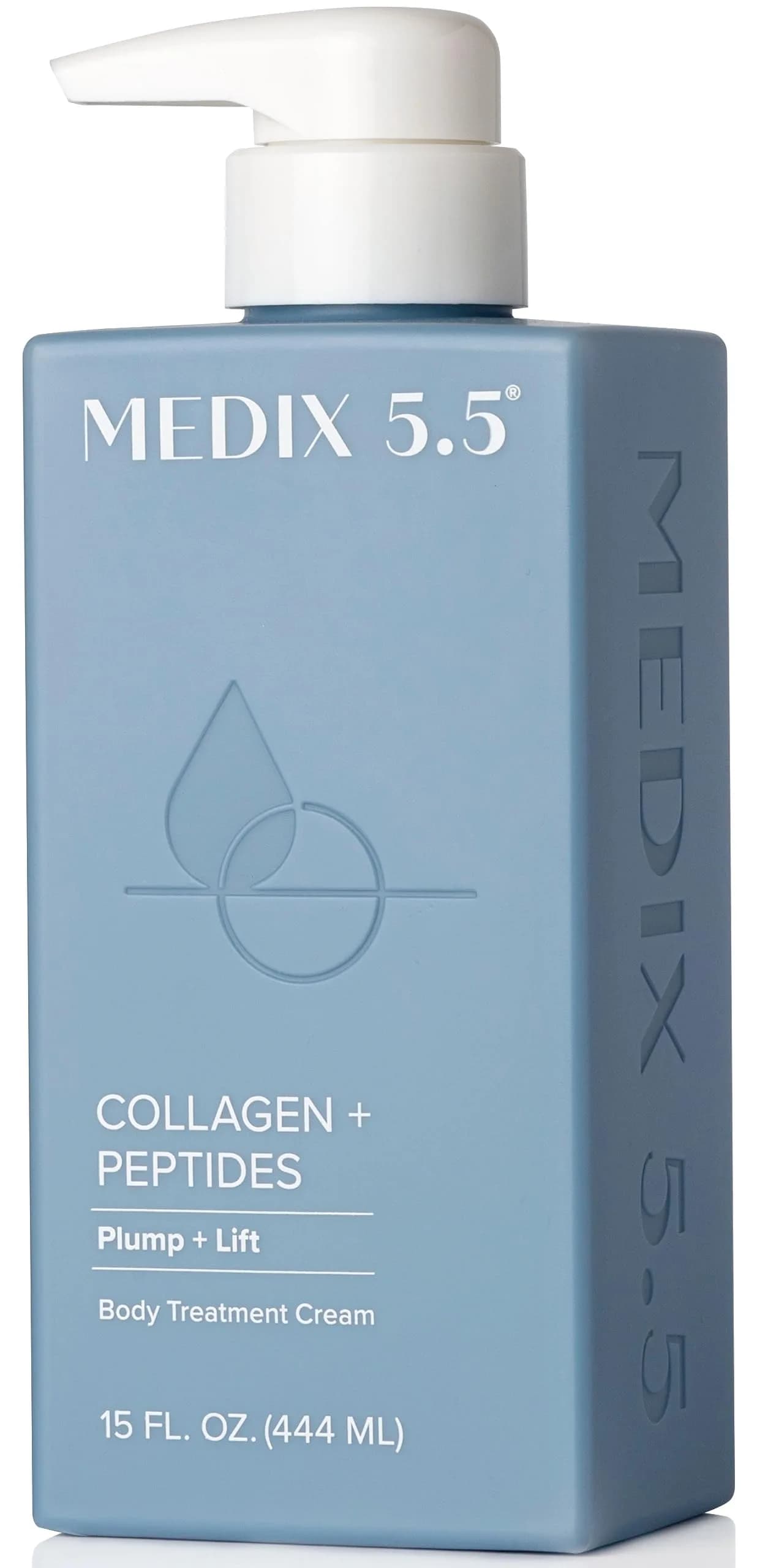 Medix 5.5 Anti Aging Skin Care Set | Retinol Body Cream, Glycolic Acid Wash & Hyaluronic Acid Serum | 3-Piece Set — 4 - Collagen Plump + Lift Cream / 15 Fl Oz