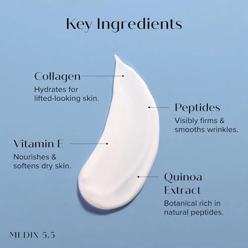 Medix 5.5 Collagen Cream 444ml (15 Fl Oz) | pH 5.5 Formula for Firming & Hydration thumbnail 3