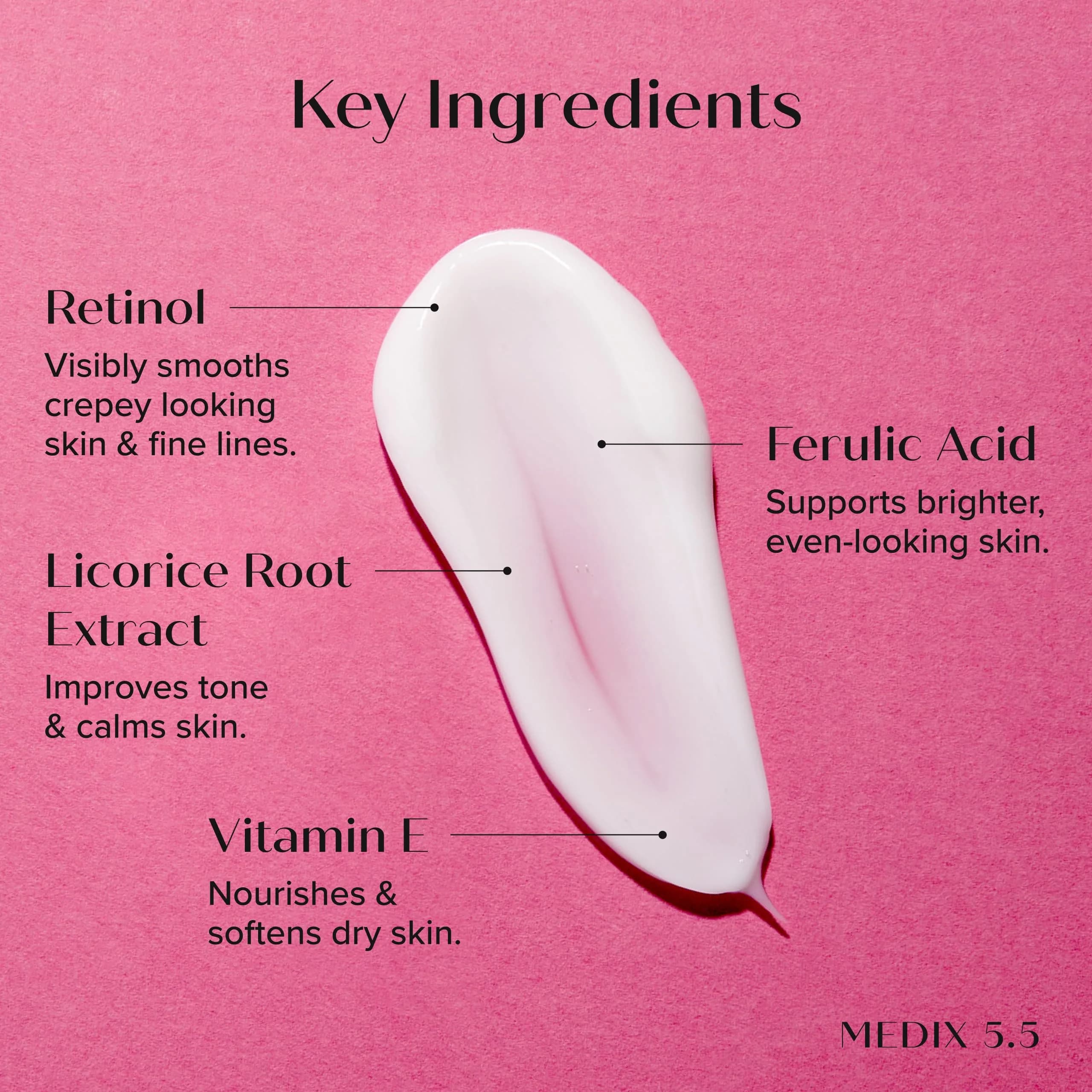 Medix 5.5 Retinol Firming Body Lotion 444ml (15 Fl Oz) | Targets Crepey Skin & Wrinkles - view 3