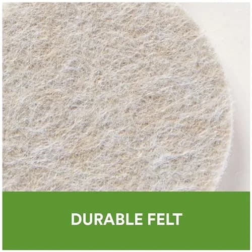 Scotch Felt Furniture Pads 32 PCS Beige, 1" Round | Protects Hardwood Floors thumbnail 6