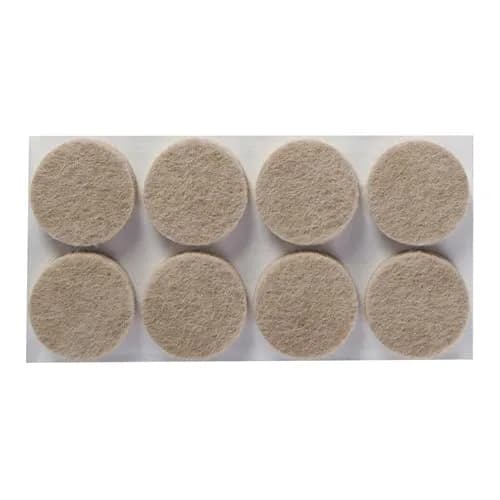 Scotch Felt Furniture Pads 32 PCS Beige, 1" Round | Protects Hardwood Floors thumbnail 2