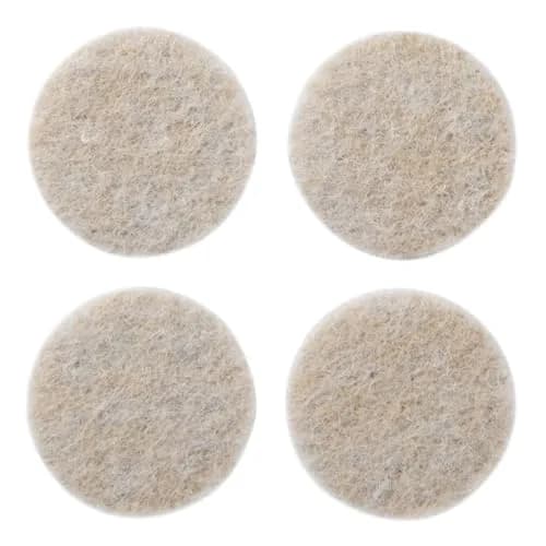 Scotch Felt Furniture Pads 32 PCS Beige, 1" Round | Protects Hardwood Floors thumbnail 3