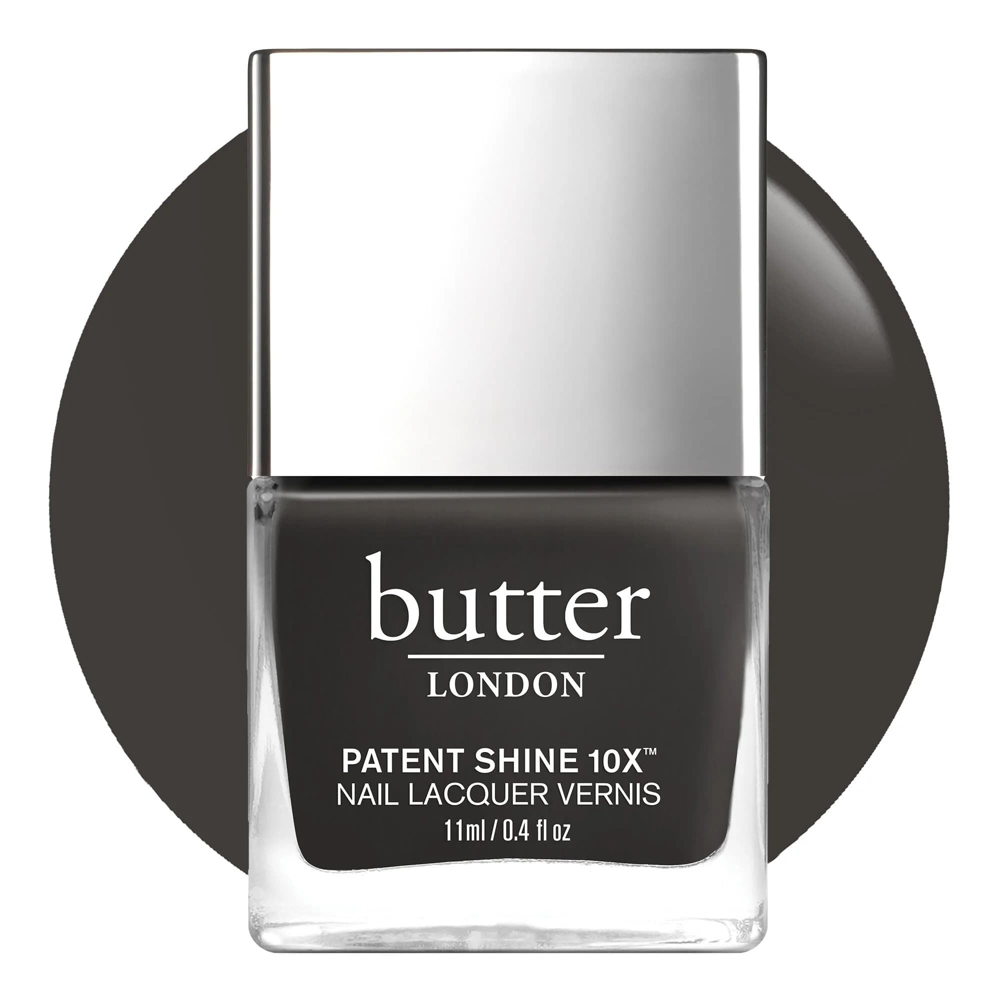 butter LONDON Patent Shine 10X Nail Lacquer 0.4 Fl Oz | Gel-Like Finish, Chip-Resistant, 10-Free, Cruelty-Free — 0.4 Fl Oz