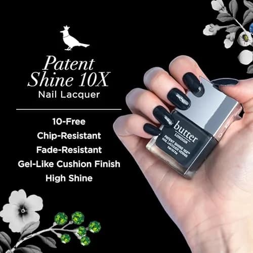 butter LONDON Patent Shine 10X Nail Lacquer 0.4 Fl Oz | Gel-Like Finish, Chip-Resistant, 10-Free, Cruelty-Free thumbnail 2