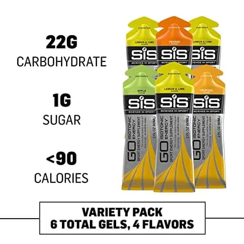 Science in Sport SiS GO Isotonic Energy Variety Pack, 2 Fl Oz (6 Pack) | Fast-Absorbing, Low Sugar Sports Gel for Endurance & Energy thumbnail 2
