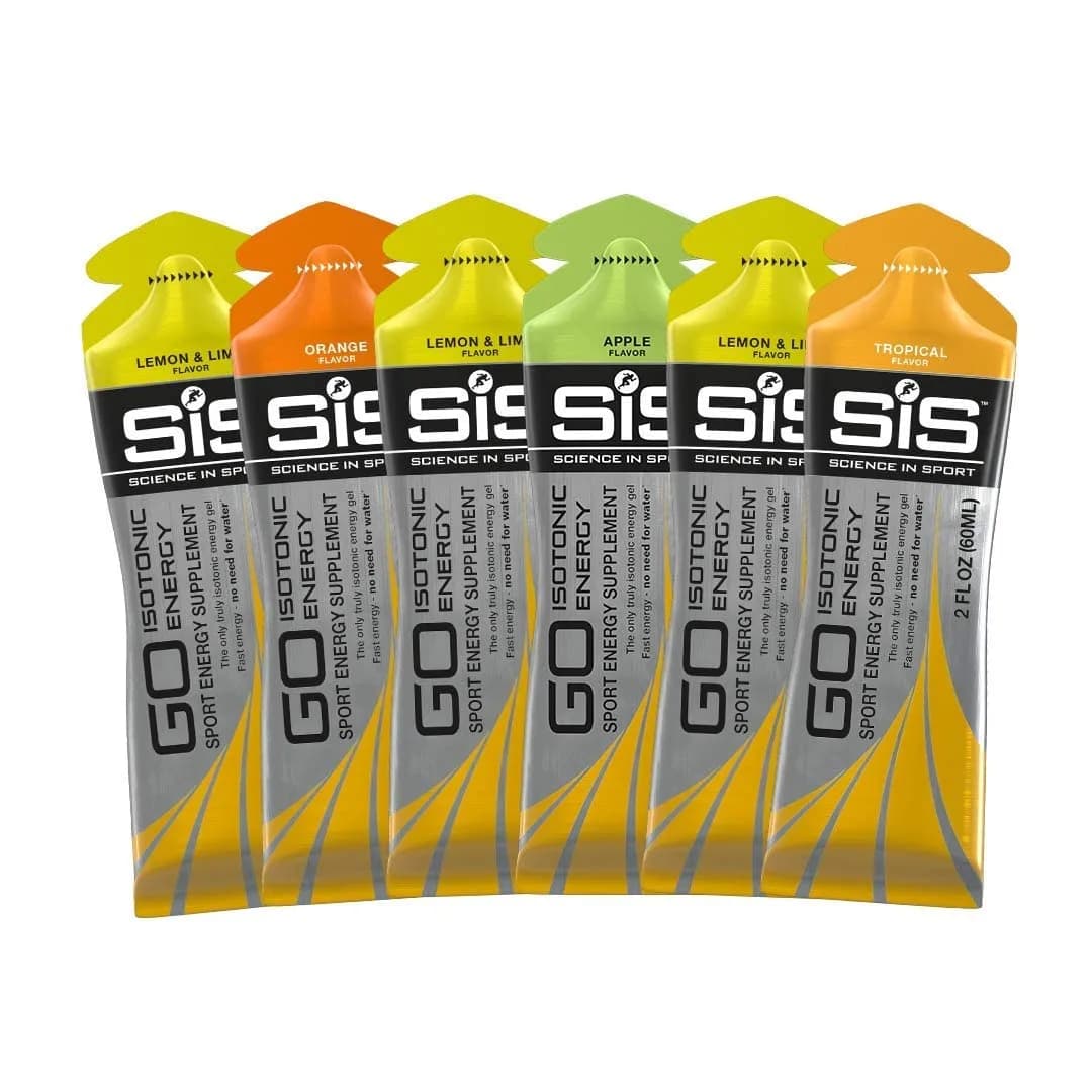 Science in Sport SiS GO Isotonic Energy Variety Pack, 2 Fl Oz (6 Pack) | Fast-Absorbing, Low Sugar Sports Gel for Endurance & Energy - main product image