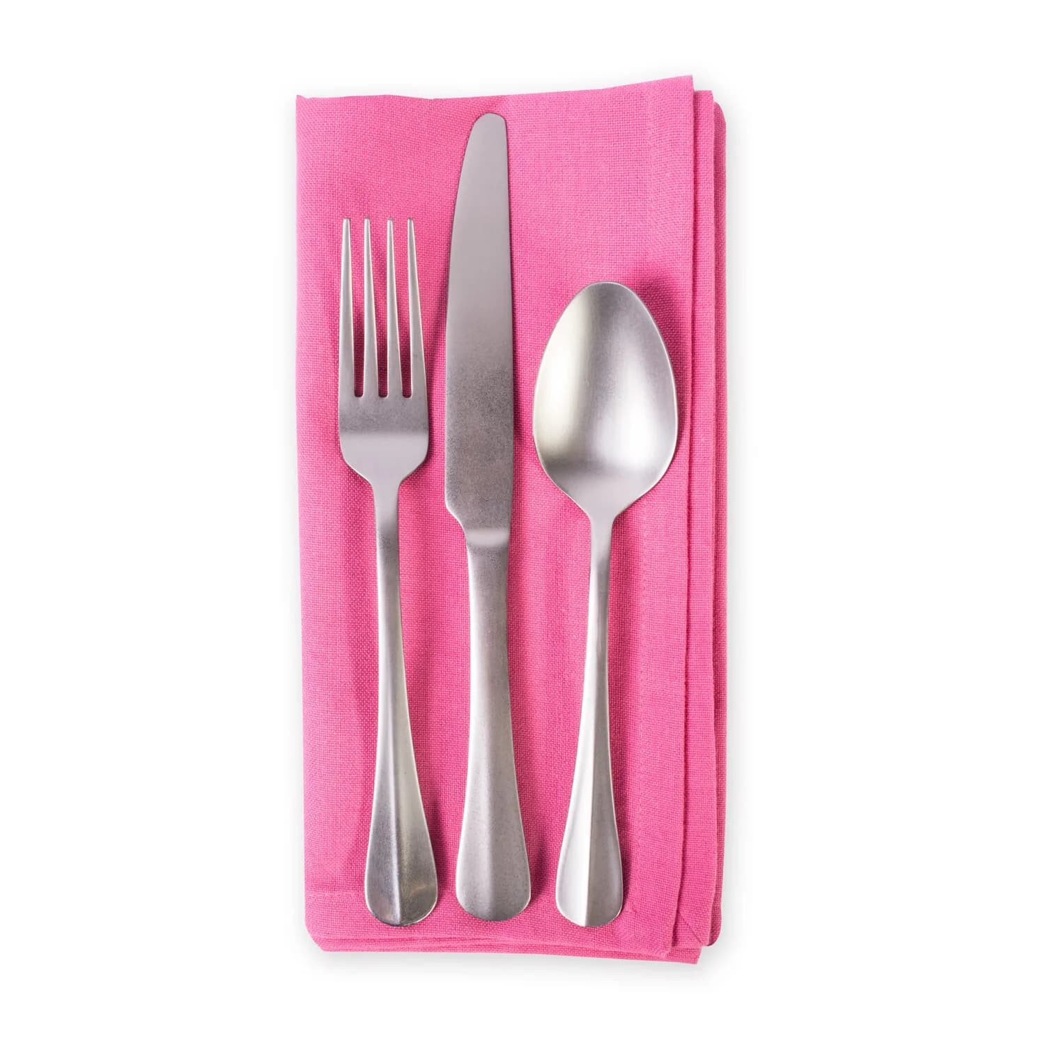 DII Solid Cotton Napkin Set Flamingo 50.8cm x 50.8cm (20" x 20") | Set of 6 Oversized Napkins for Dining - view 5