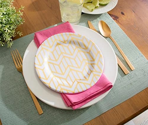 DII Solid Cotton Napkin Set Flamingo 50.8cm x 50.8cm (20" x 20") | Set of 6 Oversized Napkins for Dining thumbnail 7